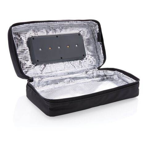 Portable UV-C steriliser pouch with integrated battery grey | No Branding | not available | not available