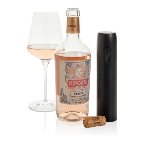 Vino re-chargeable electric wine opener black | No Branding | not available | not available