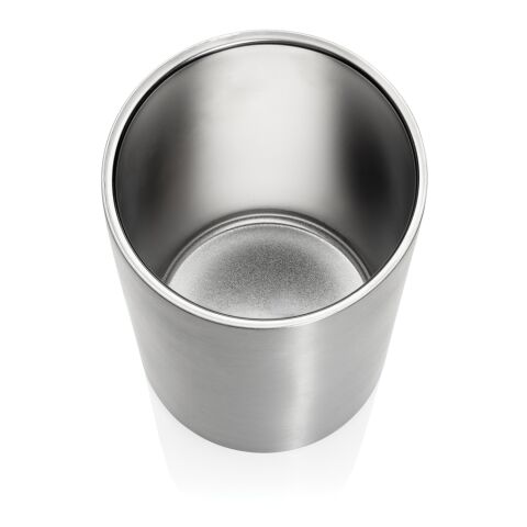Vino RCS certified recycled stainless steel wine bucket silver