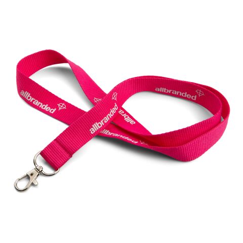 Flat Polyester Lanyards Custom Pantone Colour | Without Branding | 10 mm | Mobile phone loop | Without accessories | No Safety Break | No Short Release Clip