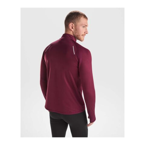 Estambul long sleeve men's half zip sweatshirt Navy Blue | L