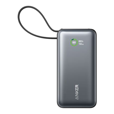 Anker Nano Power Bank 30W, Built-In USB-C Cable black