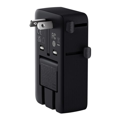 Anker Nano Travel Adapter (5-in-1, 20W) black