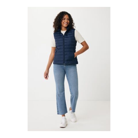 Iqoniq Meru women recycled polyester bodywarmer navy | M | No Branding | not available | not available | not available