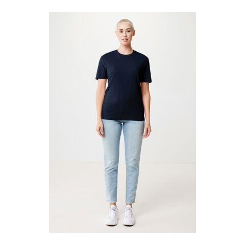Iqoniq Bryce recycled cotton t-shirt navy | M | No Branding | not available | not available | not available
