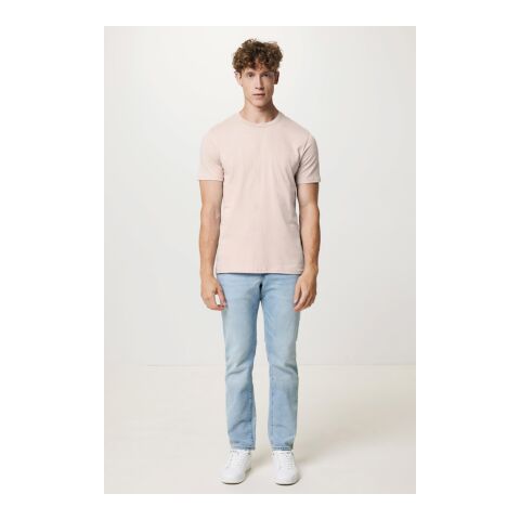 Iqoniq Brett recycled cotton t-shirt cloud pink | XXL | No Branding | not available | not available | not available