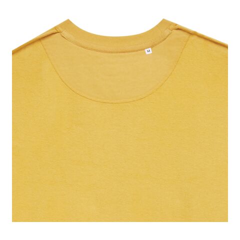 Iqoniq Zion recycled cotton crew neck ochre yellow | XS | No Branding | not available | not available | not available
