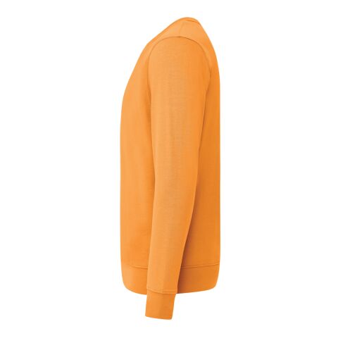 Iqoniq Etosha lightweight recycled cotton crew neck orange | XXS