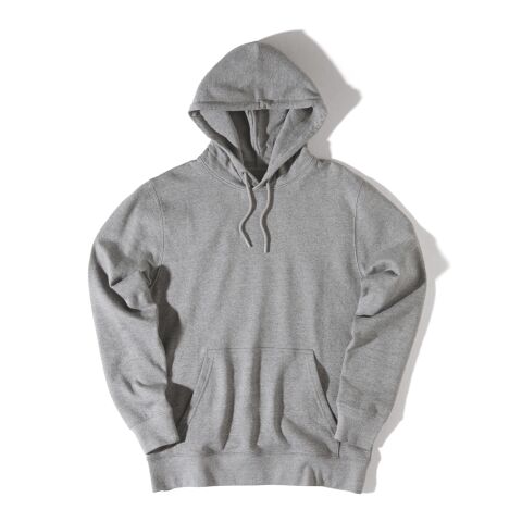 Iqoniq Rila lightweight recycled cotton hoodie light heather anthracite | M | No Branding | not available | not available | not available