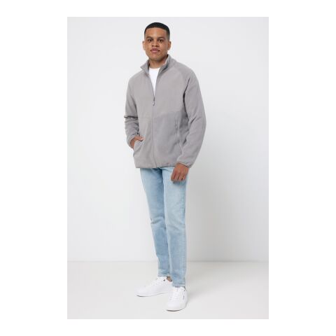 Iqoniq Talung recycled polyester microfleece zip through grey | S | No Branding | not available | not available | not available