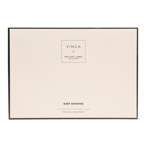 VINGA x TGL body care gift set white-black | No Branding