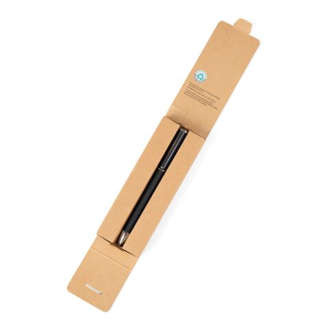 VINGA Timo RCS recycled aluminium pen black | No Branding | not available | not available