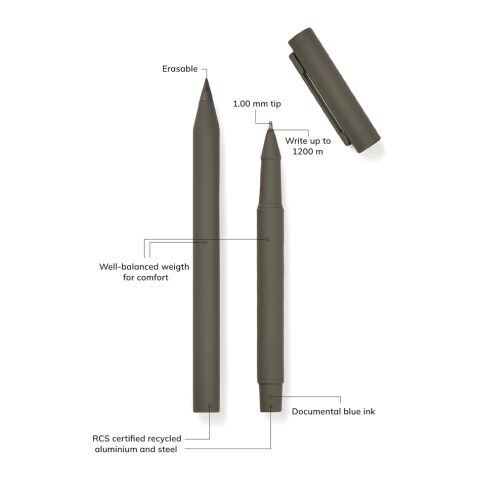 VINGA Baltimore RCS pen set grey | No Branding | not available | not available