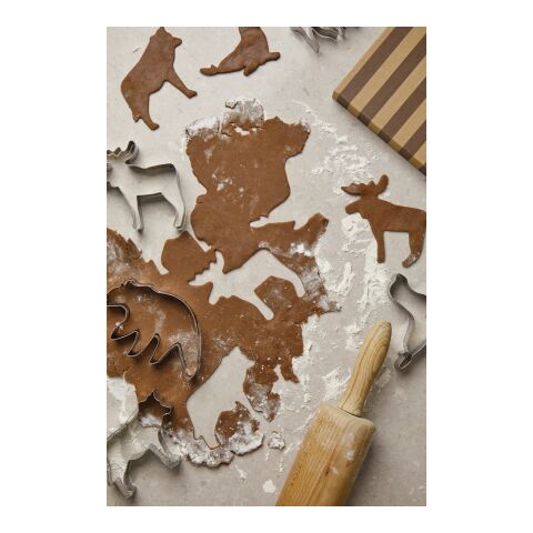 VINGA Nordic big 5 cookie cutter 5-piece set grey | No Branding | not available | not available