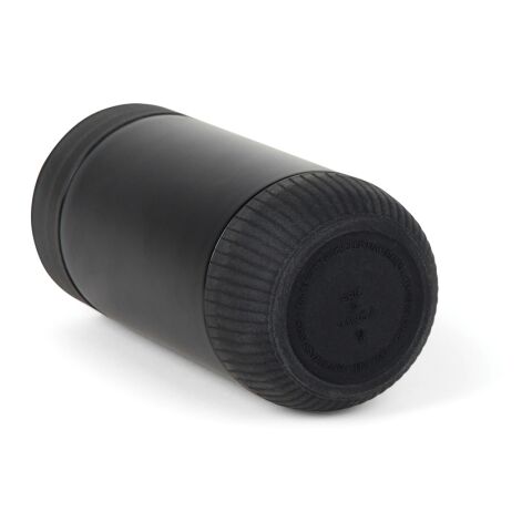 VINGA Erie RCS recycled SS push mug 350 ML black-black | No Branding | not available | not available