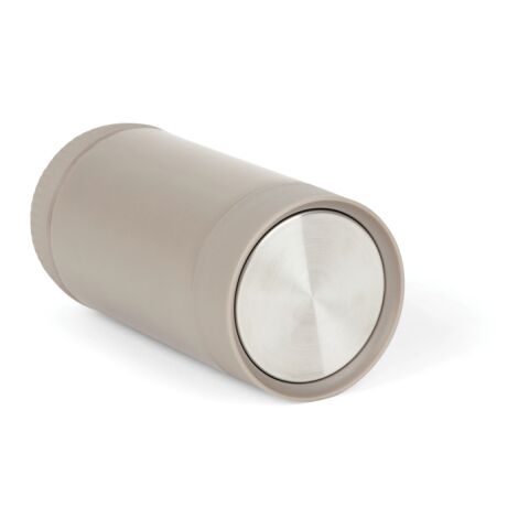 VINGA Erie RCS recycled SS push mug 350 ML brown-brown | No Branding | not available | not available