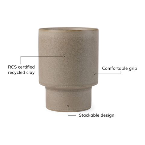 VINGA Nagano pure RCS mug beige | No Branding | not available | not available