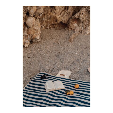 VINGA Alba GRS RPET picnic blanket small blue | No Branding | not available | not available | not available