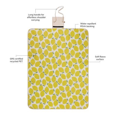 VINGA Arwe GRS picnic blanket yellow | No Branding | not available | not available | not available