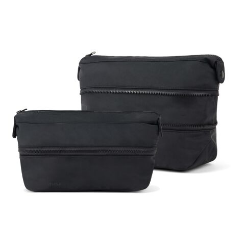 VINGA Baltimore Neo RCS expandable toiletry bag black