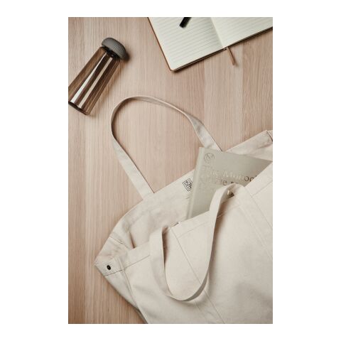 VINGA Hilo AWARE™ recycled canvas maxi tote bag off white | No Branding | not available | not available | not available