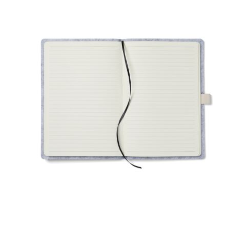 VINGA Albon GRS recycled felt notebook grey | No Branding | not available | not available