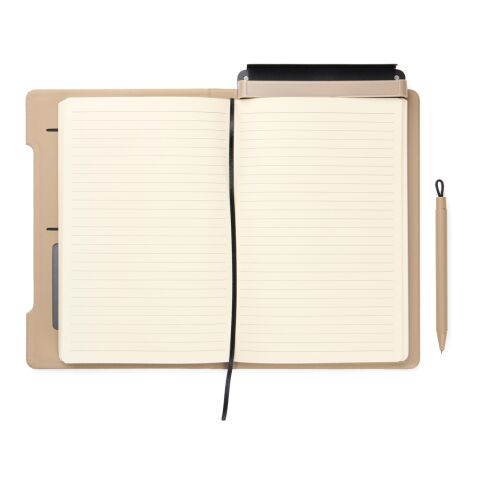 VINGA Baltimore RCS 4-in-1 Refillable Notebook greige | No Branding | not available | not available