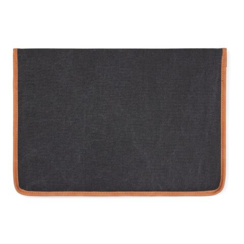 VINGA Bosler GRS recycled canvas 14&quot; laptop sleeve black | No Branding | not available | not available