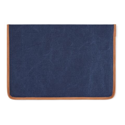 VINGA Bosler GRS recycled canvas 14" laptop sleeve navy | No Branding | not available | not available