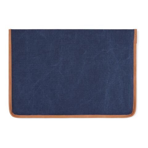 VINGA Bosler GRS recycled canvas 16" laptop sleeve navy | No Branding | not available | not available