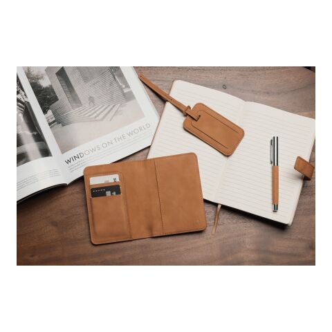 VINGA Bosler RCS luggage tag brown | No Branding | not available | not available