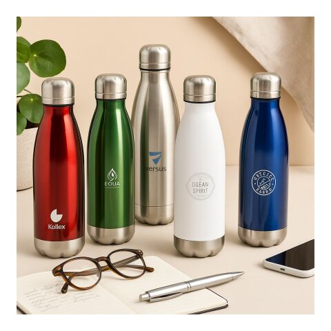 500ml Bowling Bottle Black | Without Branding