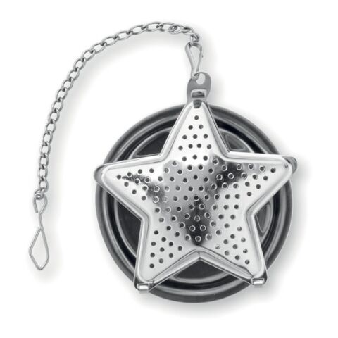 Tea filter in star shape matt silver | No Branding | not available | not available