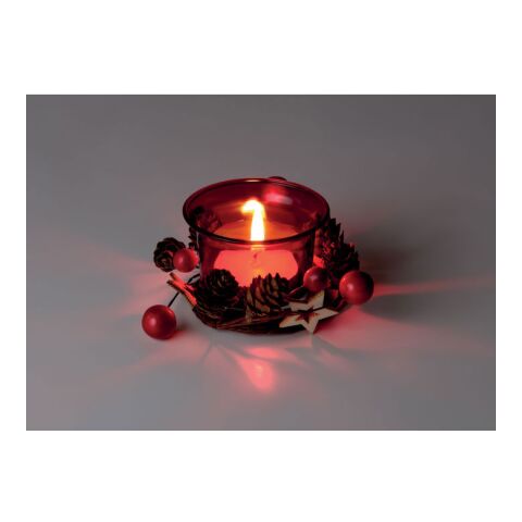 Red Christmas candle holder red | No Branding | not available | not available | not available