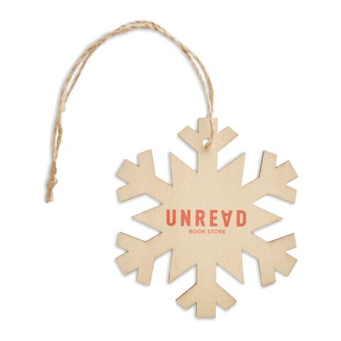 Snowflake Tree hanger wood | No Branding | not available | not available
