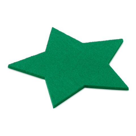 RPET 4 felt coaster set green | No Branding | not available | not available | not available