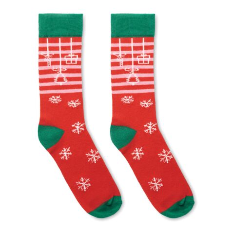 Pair of Christmas socks L red | No Branding | not available | not available | not available