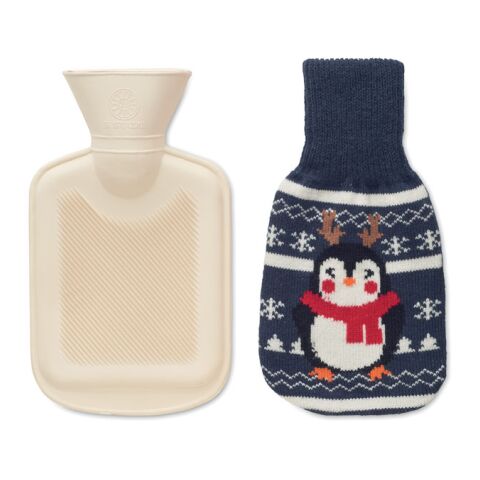 Hot water bottle 250ml navy blue | No Branding | not available | not available | not available