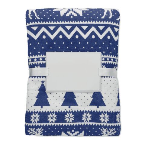 RPET fleece blanket 190 gr/m² blue | No Branding | not available | not available | not available
