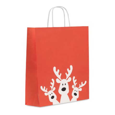 Gift paper bag large red | No Branding | not available | not available | not available