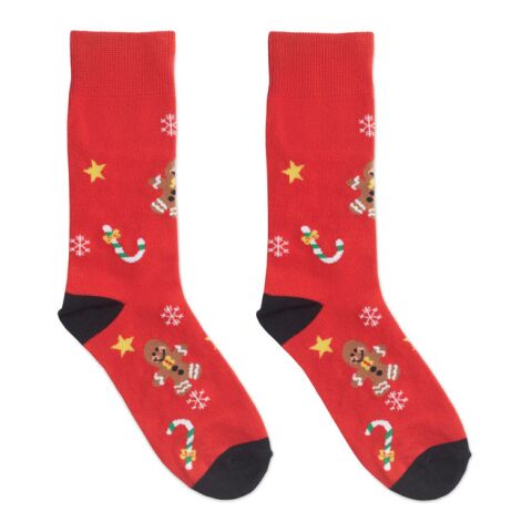 Pair of Christmas socks M red | No Branding | not available | not available | not available