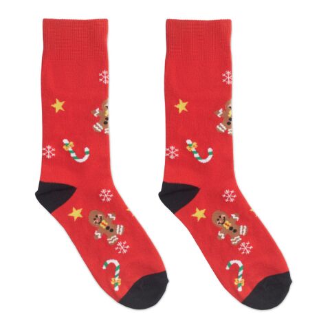 Pair of Christmas socks L red | No Branding | not available | not available | not available