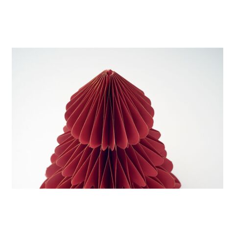 Paper Xmas tree decoration red | No Branding | not available | not available | not available