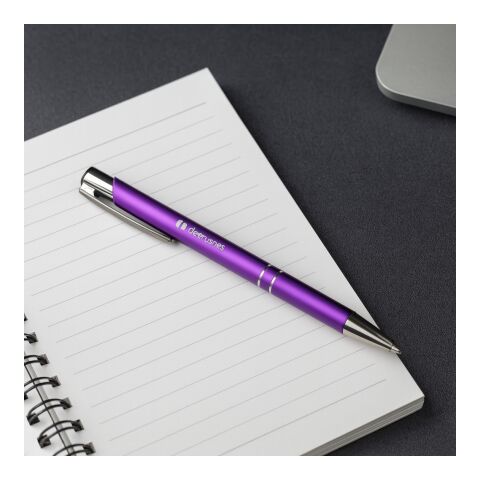 Ebony Metal Pen Silver | Without Branding | Black