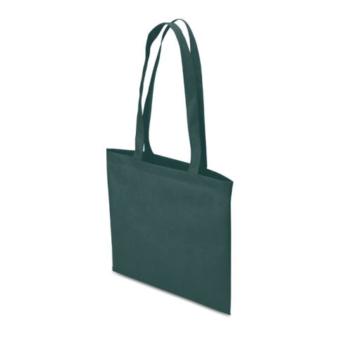 80gr/m² nonwoven shopping bag long handles Dark green | No Branding | not available | not available | not available