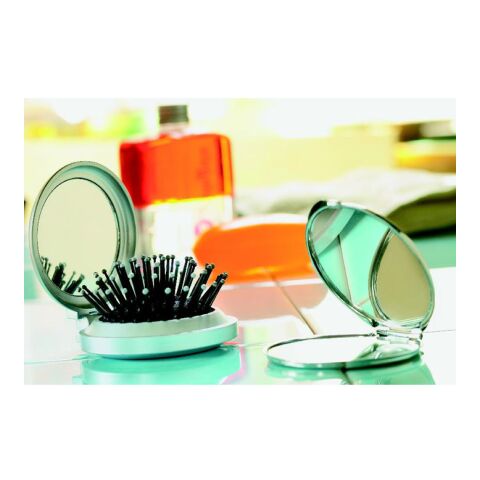 Foldable brush/mirror silver | No Branding | not available | not available