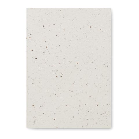 A5 seed paper cover notebook white | No Branding | not available | not available