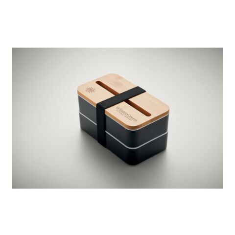 Recycled PP lunch box black | No Branding | not available | not available | not available