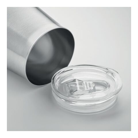 Recycled stainless steel mug matt silver | No Branding | not available | not available | not available