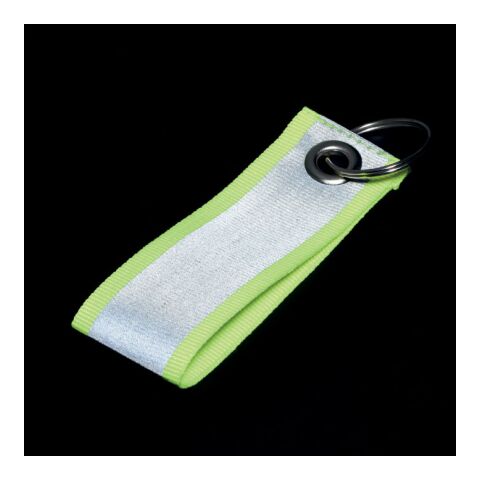 Reflective key ring neon yellow | No Branding | not available | not available | not available